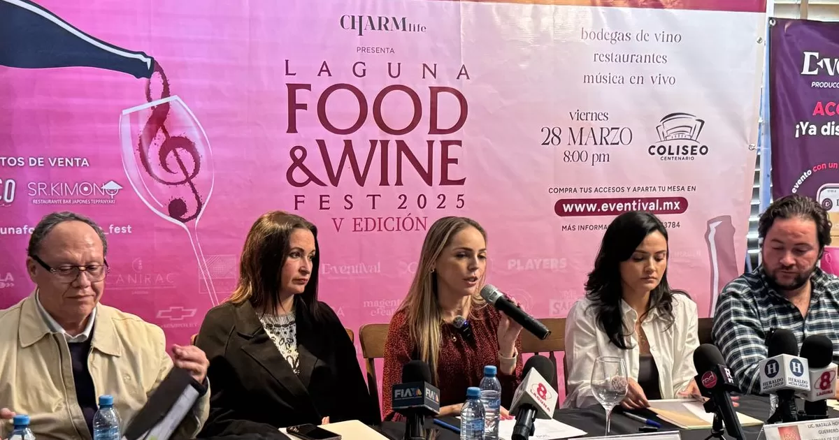 Todo listo para la quinta edición del Laguna Food and Wine Fest