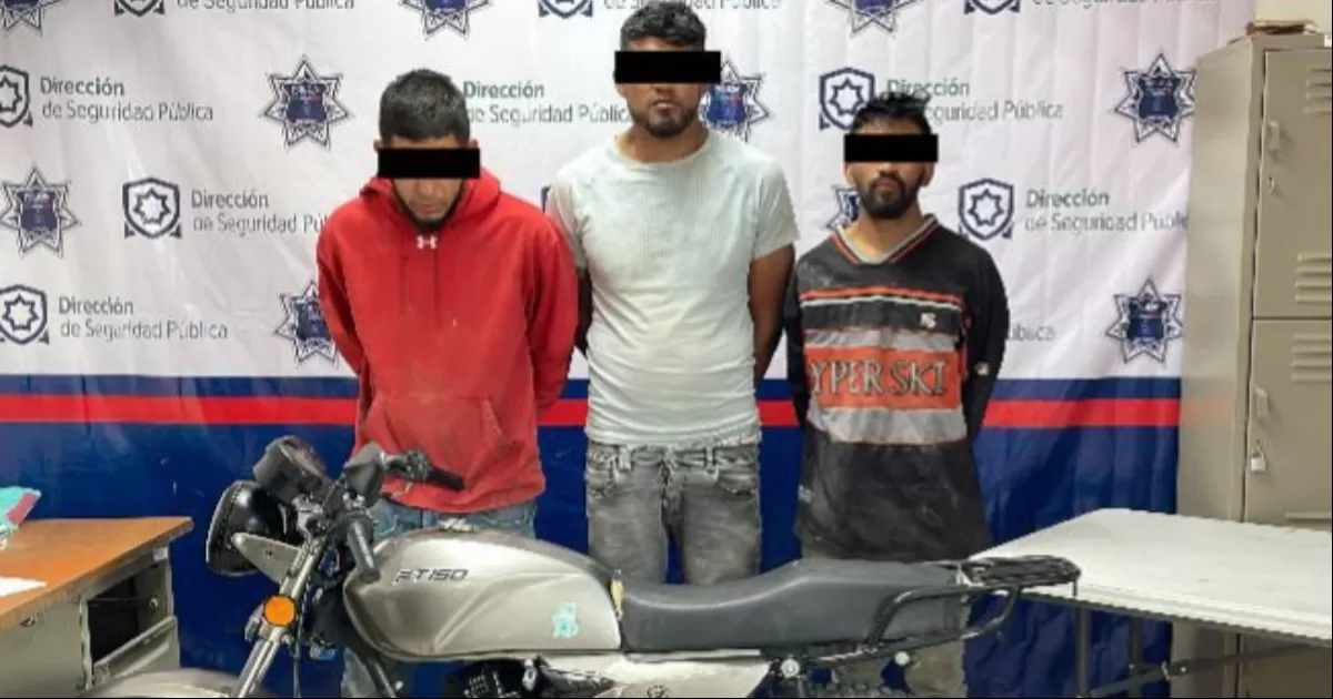 Los detienen por presunta posesión de narcóticos y recepción culposa en Torreón