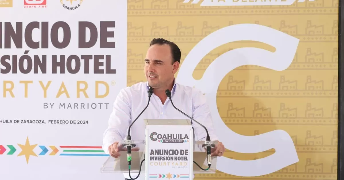 Manolo Jiménez anuncia la construcción del primer hotel Courtyard en Torreón