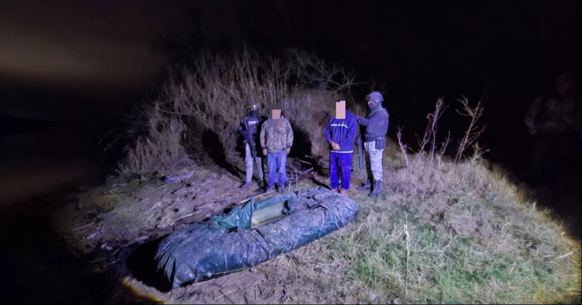 Elementos de la Guardia Nacional que encabezan el “Operativo Frontera” realizaban patrullajes para el combate de tráfico de narcóticos y armas.