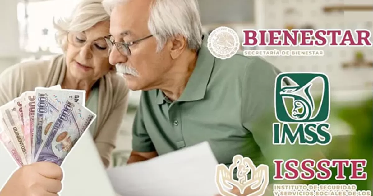 Planifica tus finanzas si eres beneficiario de alguna de las pensiones IMSS, ISSSTE y Bienestar.