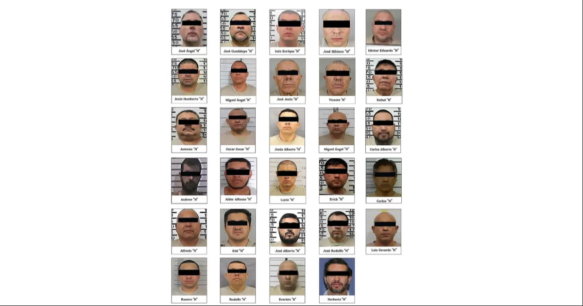 Asimismo, se recibieron PPL de la Ciudad de México (3) y del estado de Guerrero(1); uno más contaba con arraigo domiciliario.