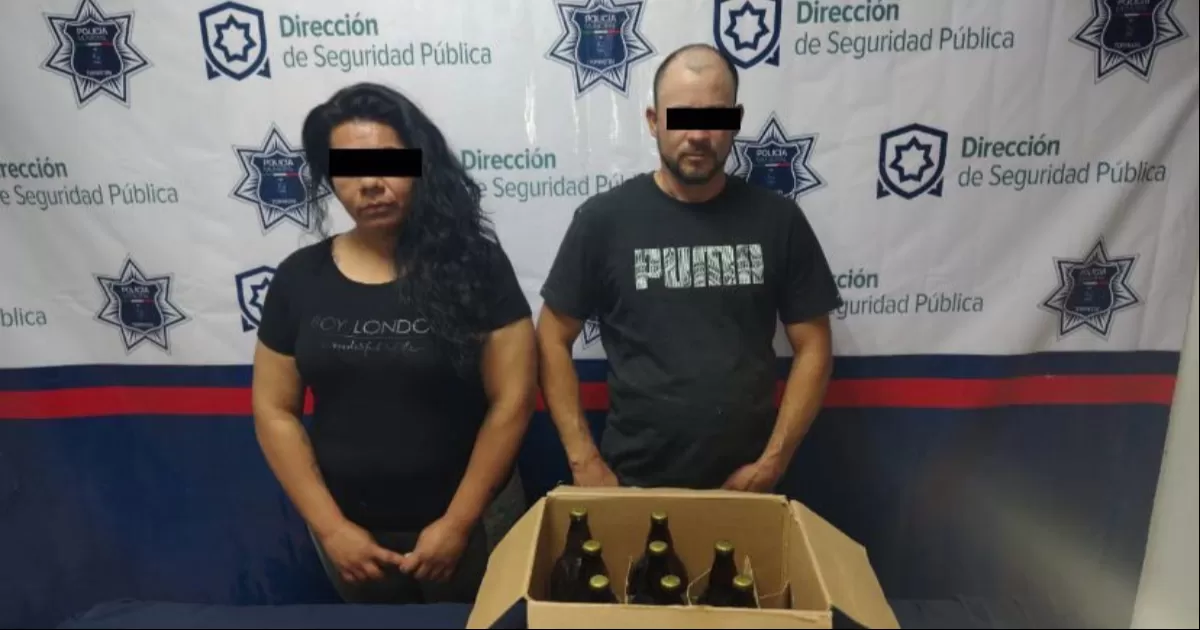 Detienen a dos por venta clandestina de cerveza en Torreón