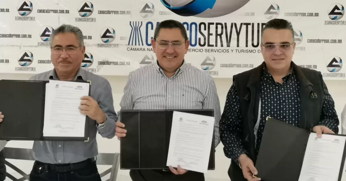 Mariano Serna Muñoz, presidente de la Cámara Nacional de Comercio de Torreón aseguró que esta alianza se trata de fortalecer la representatividad de las cámaras empresariales, generar mayores oportunidades de desarrollo para los sectores de industria
