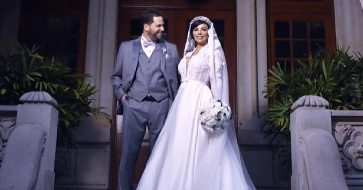 Aleida Núñez se casa por la iglesia con "su gran amor" Martín Babilotte