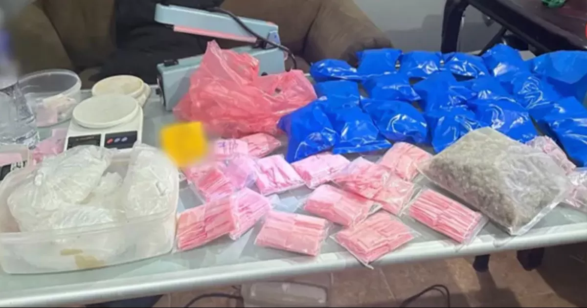 La droga fue ubicada tras el cateo de un inmueble en Mexicali, informÃ³ el Gabinete de Seguridad.