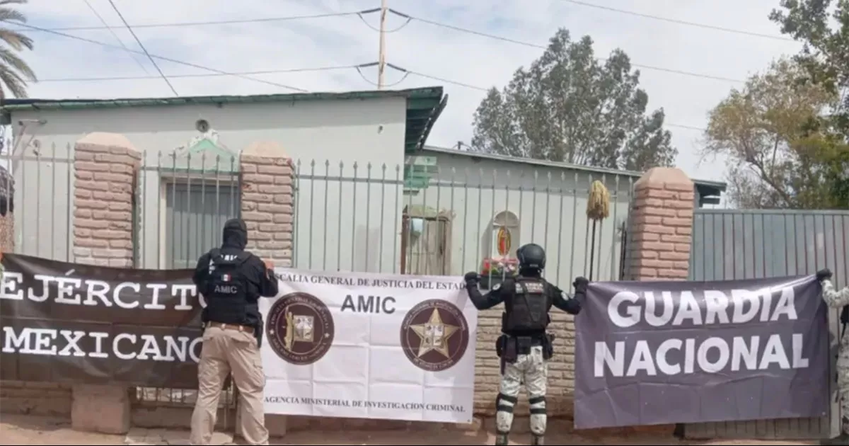 Aseguran equipo táctico en Sinaloa; suman mil 540 detenidos por Operación Frontera Norte