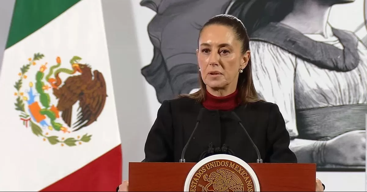 Sheinbaum asegura que buque destructor de EU no está en aguas nacionales