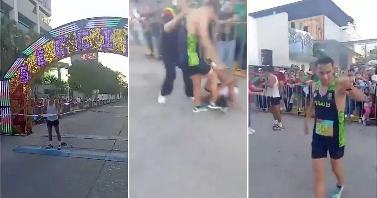 El agresor no mencionÃ³ en su disculpa al corredor que golpeÃ³ y revelÃ³ que tenÃ­an un acuerdo de no provocaciÃ³n que ninguno respetÃ³
