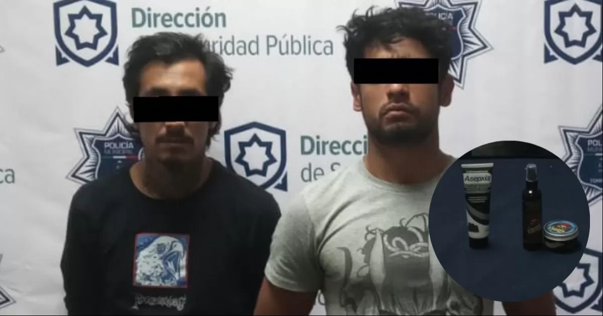 Ladrones pero limpios... Los detienen en Torreón por robar artículos de higiene