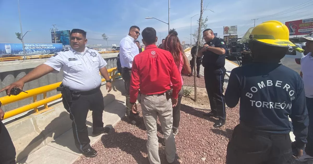 El hecho que movilizó a cuerpos de emergencia se registró cerca de las 14:30 horas en el desnivel del Giro Independencia.