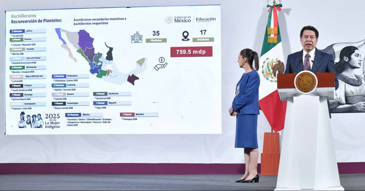 El Gobierno federal convertirÃ¡ 35 planteles de secundaria en bachilleratos en 17 estados para abrir 10 mil 500 nuevos lugares.
