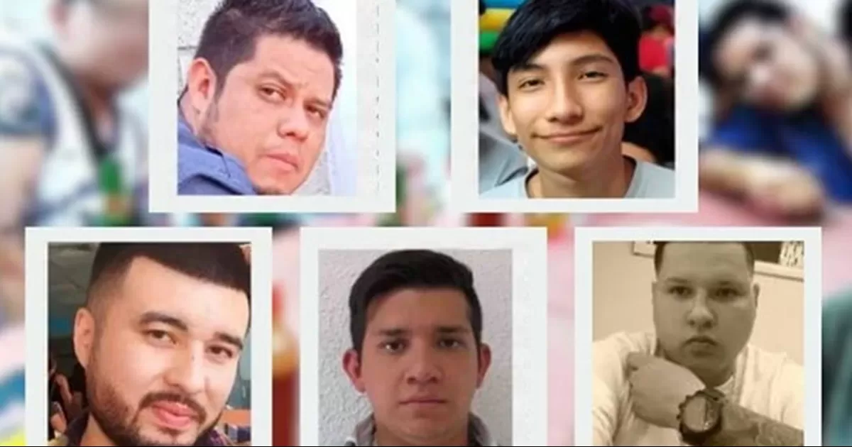 Cinco hombres de entre 21 y 36 aÃ±os de edad fueron hallados muertos tras ser llevados por la fuerza de un centro botanero