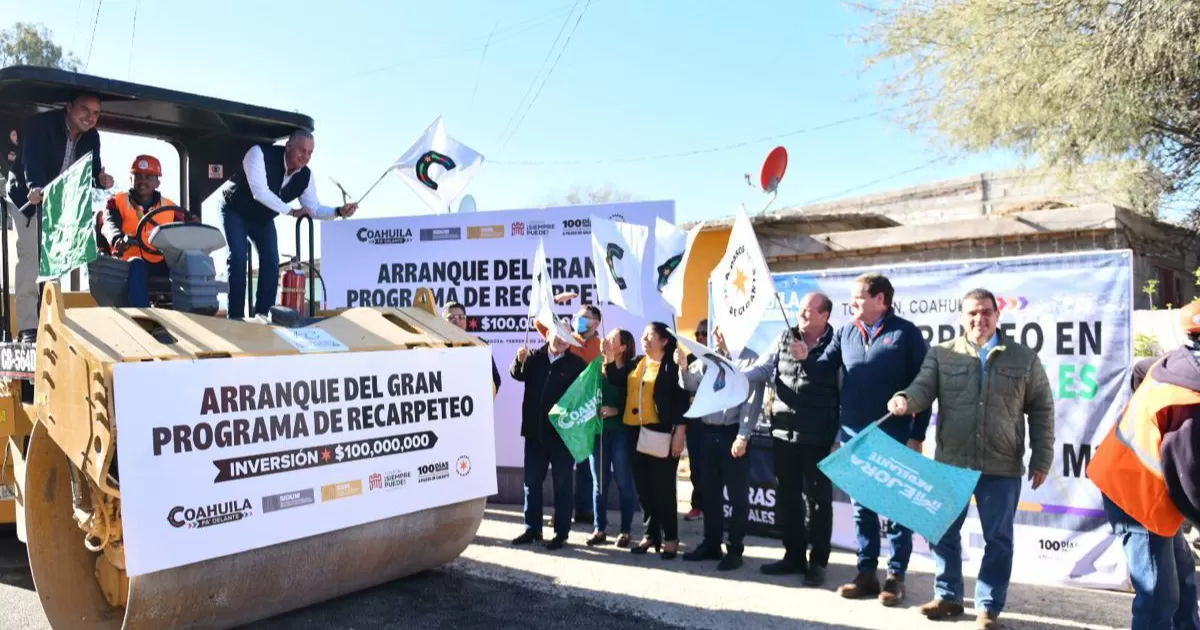 Arranca en Torreón programa de recarpeteo