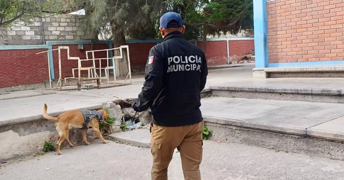 Operativo Mochila Segura en la Escuela Primaria “El Niño Artillero”