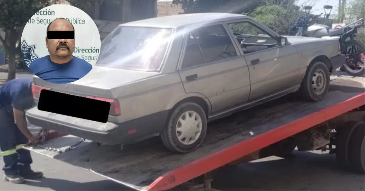 Lo detienen por manejar vehículo con reporte de robo en Torreón