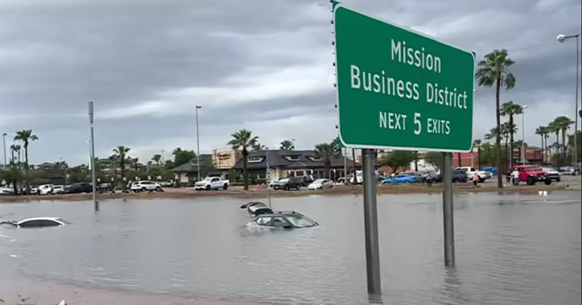 ¡Caos total en la frontera! Cifra histórica de lluvia en el Valle del Río Grande, más de 60 personas en los albergues