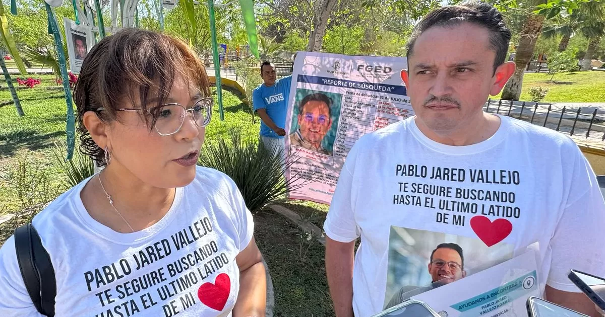 En rueda de prensa, su madre Janeth Vallejo, expresó su frustración por la falta de resultados en la investigación por parte de la fiscalía tanto del lado de Coahuila como de Durango.