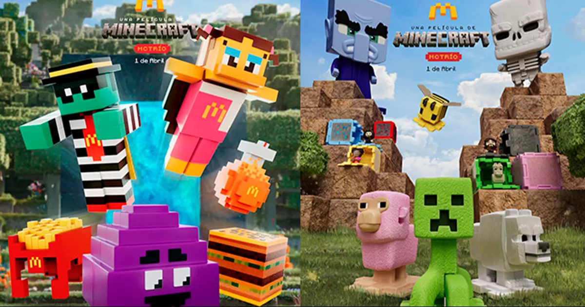 Desde este primero de abril, la colaboraciÃ³n de Minecraft y McDonalds estarÃ¡ disponible