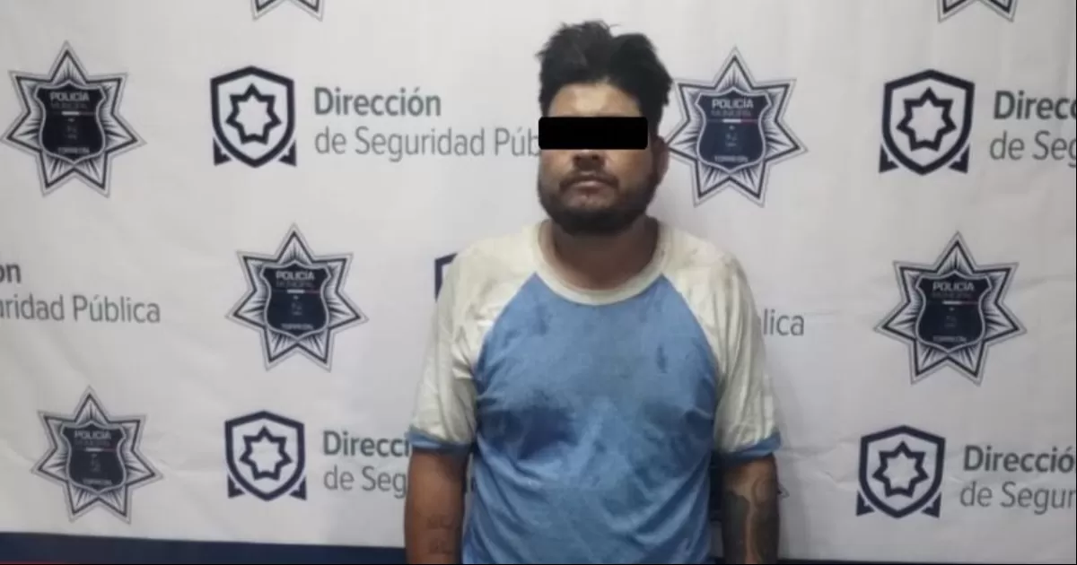 Amenaza a hermano con bomba molotov y es detenido por policías de Torreón