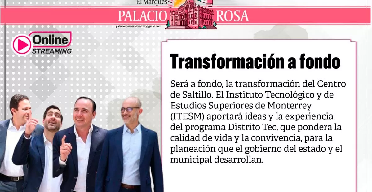 Transformación a fondo