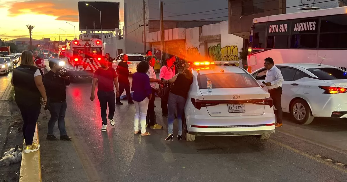 Muere peatón por accidente vehicular en bulevar Revolución de Torreón