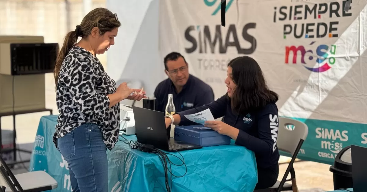 Acercarán servicios del SIMAS Torreón al Fraccionamiento Latinoamericano