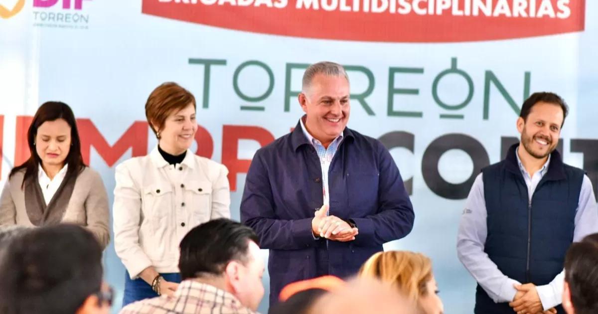 Llevan brigada de servicios a la Ciudad Industrial de Torreón