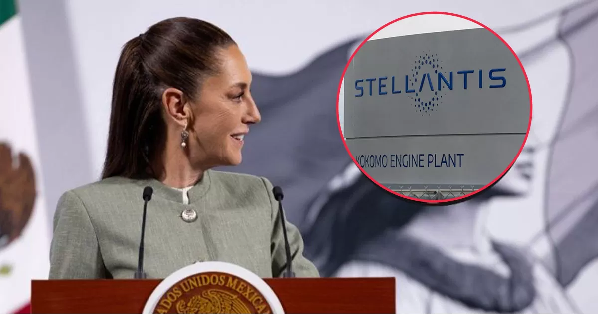 La presidenta Claudia Sheinbaum seÃ±alÃ³ que Stellantis no disminuirÃ¡ los empleos en MÃ©xico