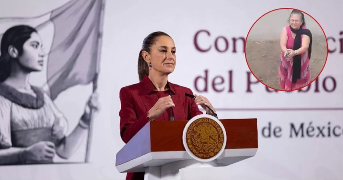 Sheinbaum reacciona a caso de abuela Carlota en Chalco