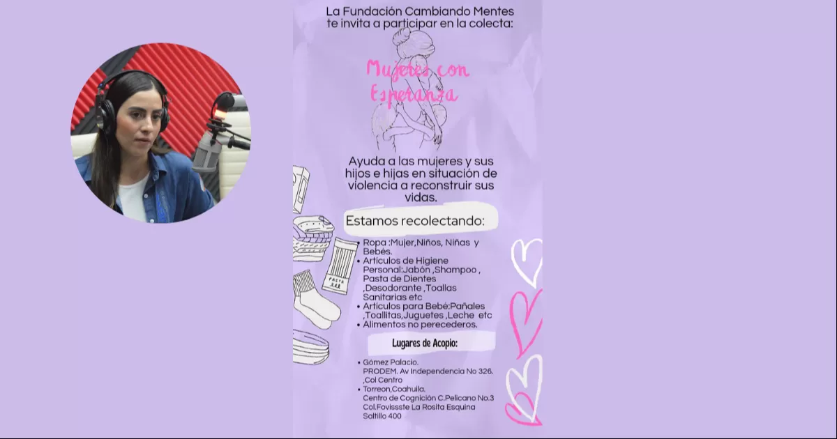 Invitan a gomezpalatinos a sumarse a la campaña “Mujeres con Esperanza”