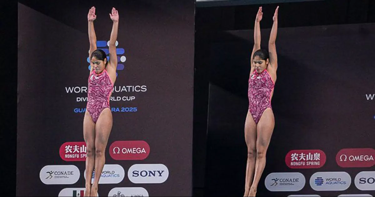 Las gemelas MÃ­a y LÃ­a Cueva, de 14 aÃ±os, ganaron medalla de Plata para MÃ©xico en trampolÃ­n de 3 metros en el Mundial de Clavados Guadalajara 2025