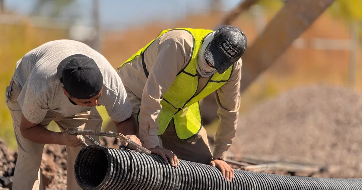 La obra que se realizarÃ¡ en un periodo aproximado de 3 semanas, permitirÃ¡ el desfogue continuo de las aguas residuales en este sector de la ciudad,