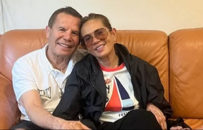 Yolanda Andrade reaparece junto a Julio César Chávez tras diagnóstico de esclerosis