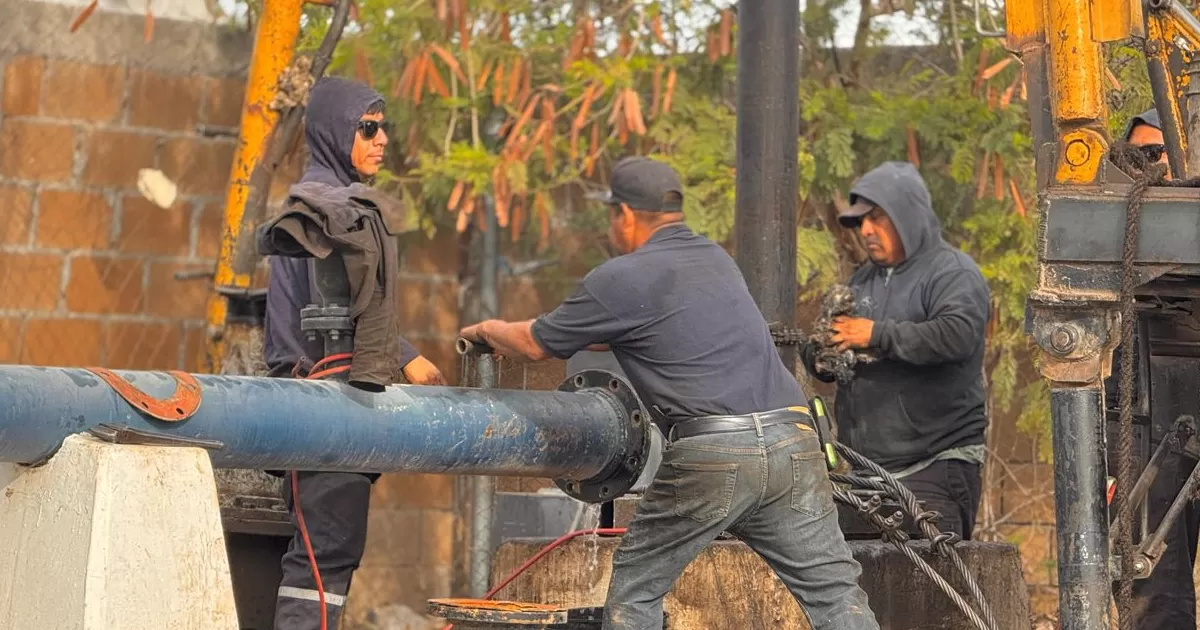 Arranca mantenimiento de bomba en colonia Villas de las Joyas