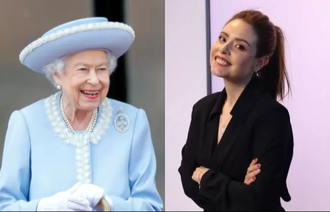 Maryfer Centeno asegura que la reina Isabel II admiraba su trabajo