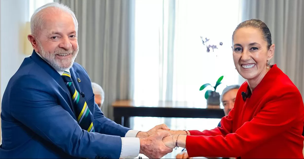 En el marco de la Cumbre de la CELAC, Sheinbaum y Lula da Silva acordaron fortalecer las relaciones comerciales entre MÃ©xico y Brasil.