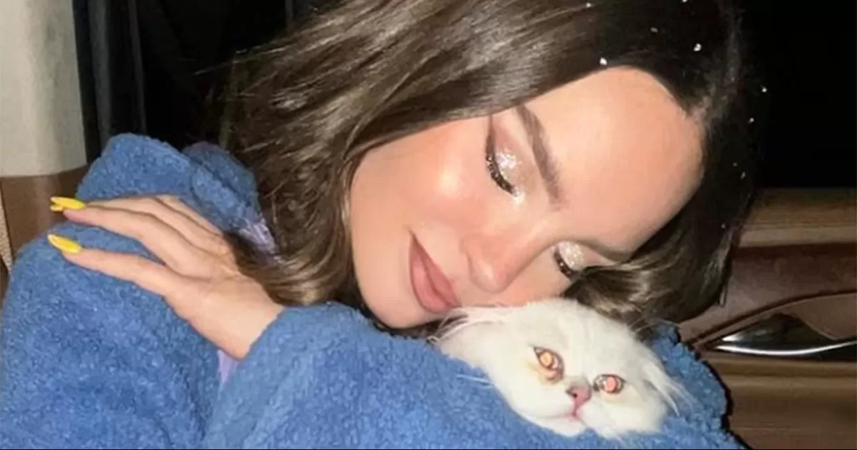 Belinda lanzÃ³ un mensaje para pedir ayuda porque su gato llamado Glen estÃ¡ perdido
