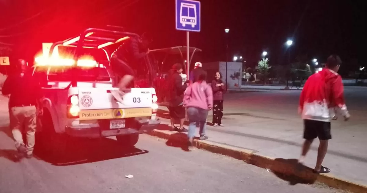 El reporte fue recibido a través de las líneas de emergencia a las 23:42 horas del jueves 10 de abril.