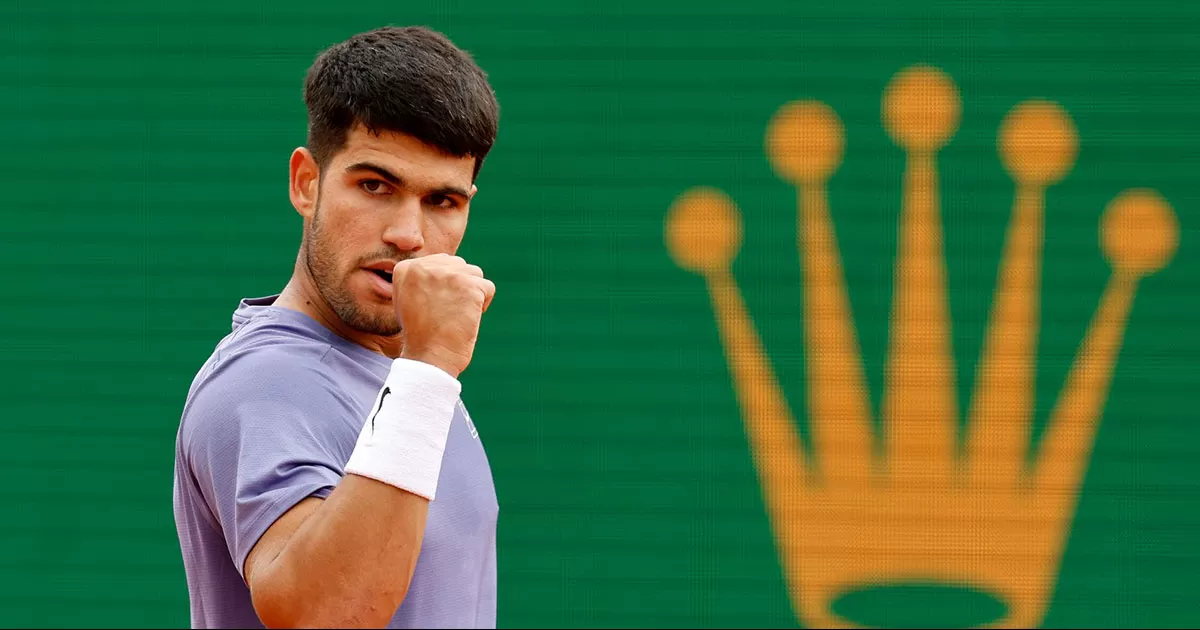 Carlos Alcaraz tira de remontada y pacta un duelo español en semifinales del Masters 1000 de Montecarlo