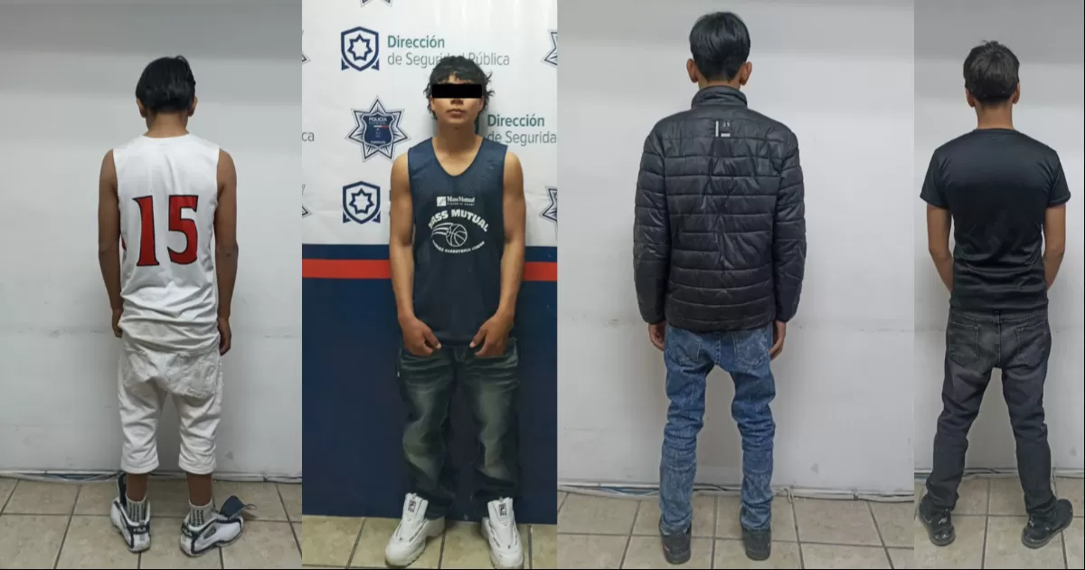 Detienen a cuatro por arrojar piedras a elementos de vialidad en Torreón