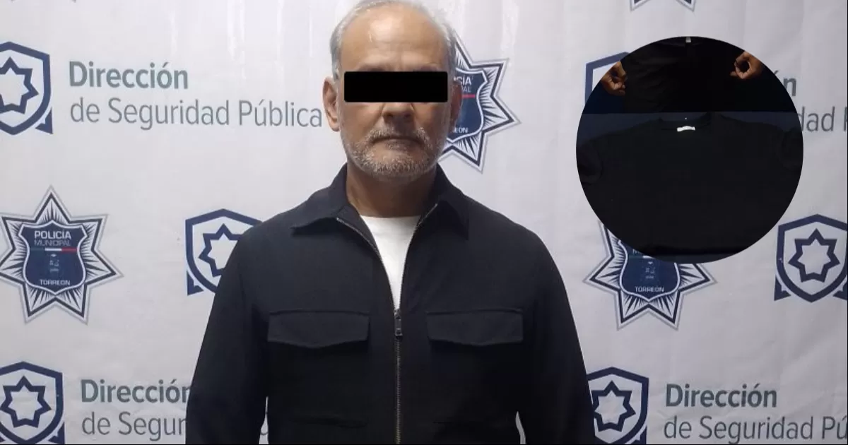 La sala de radio envió una unidad a la tienda Zara, donde los agentes fueron recibidos por el personal de vigilancia, quienes entregaron al hombre que intentó salir sin pagar una camiseta color negro con valor total de 559 pesos.