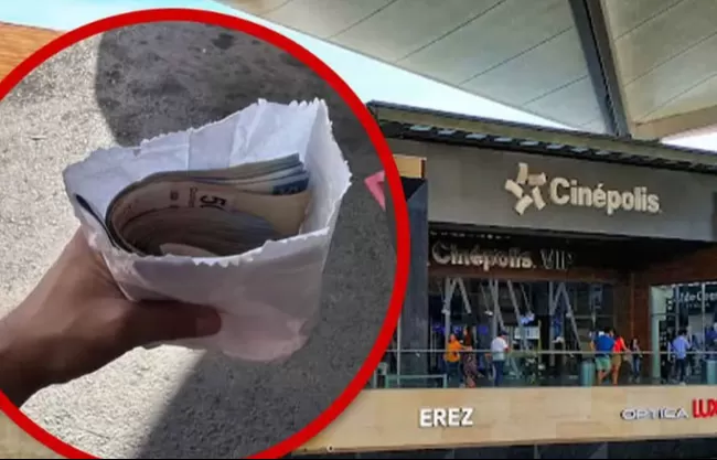 Guillermo relatÃ³ cÃ³mo, al salir del centro comercial ubicado sobre la Carretera Nacional, se topÃ³ con el inusual paquete.