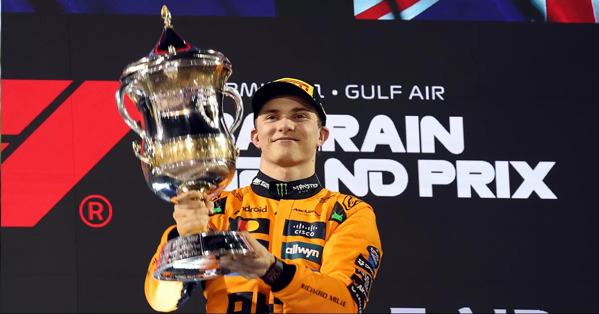 Oscar Piastri gana el Gran Premio de Baréin en una desastrosa carrera de Red Bull
