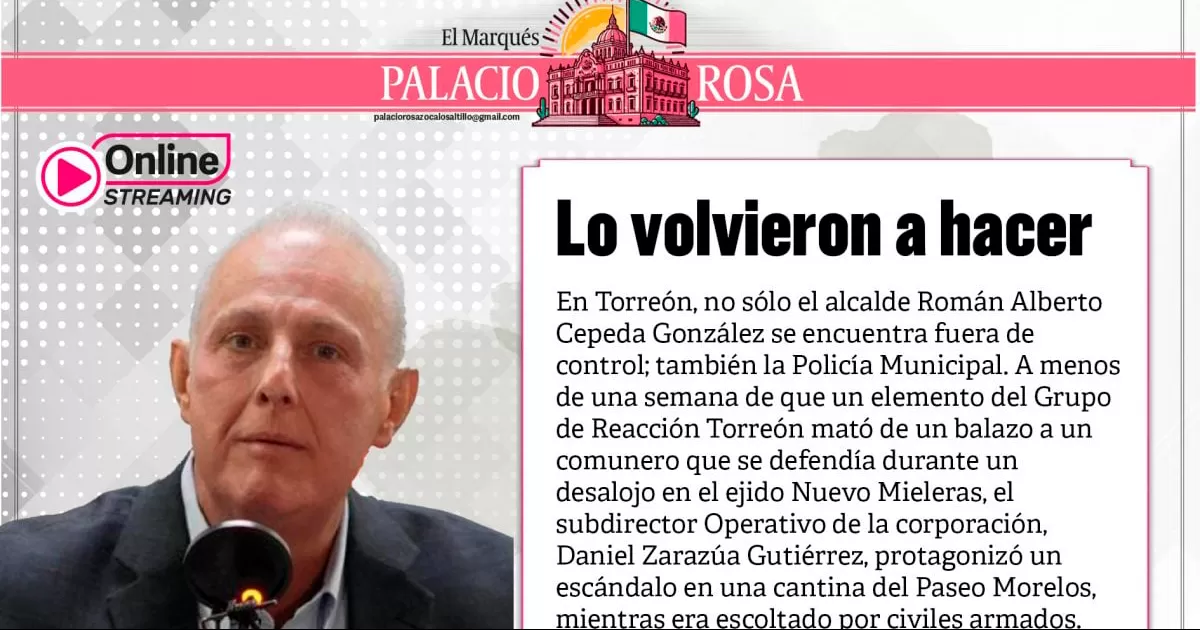 Lo volvieron a hacer