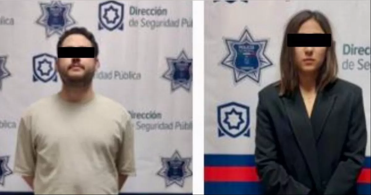 Detienen a pareja por morder y agredir a policías de Torreón