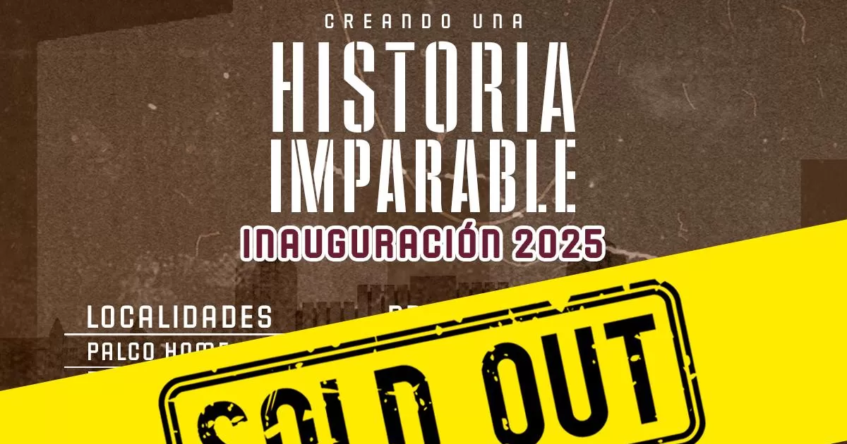 Se lograron vender los 7,689 espacios disponibles para el Openning Day