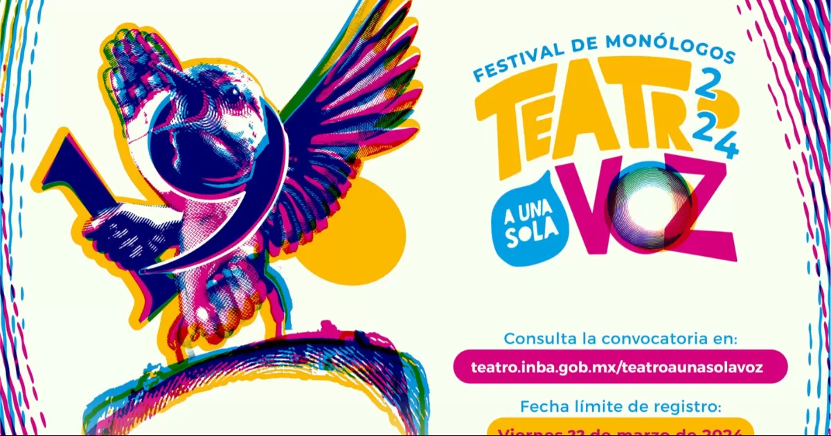 Invitan a participar en el Festival de Monólogos, Teatro a Una Sola Voz