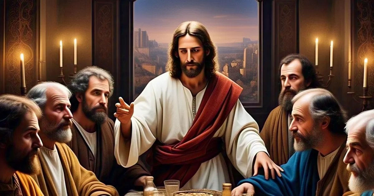 Como un acto de humildad y de amor a la humanidad, Jesucristo además lavó los pies de sus discípulos, algo que en la época era visto como desafío a las normas sociales, pues solamente los sirvientes lavaban los pies de sus amos, lo que los posicionaba en lo más bajo de los estratos sociales.