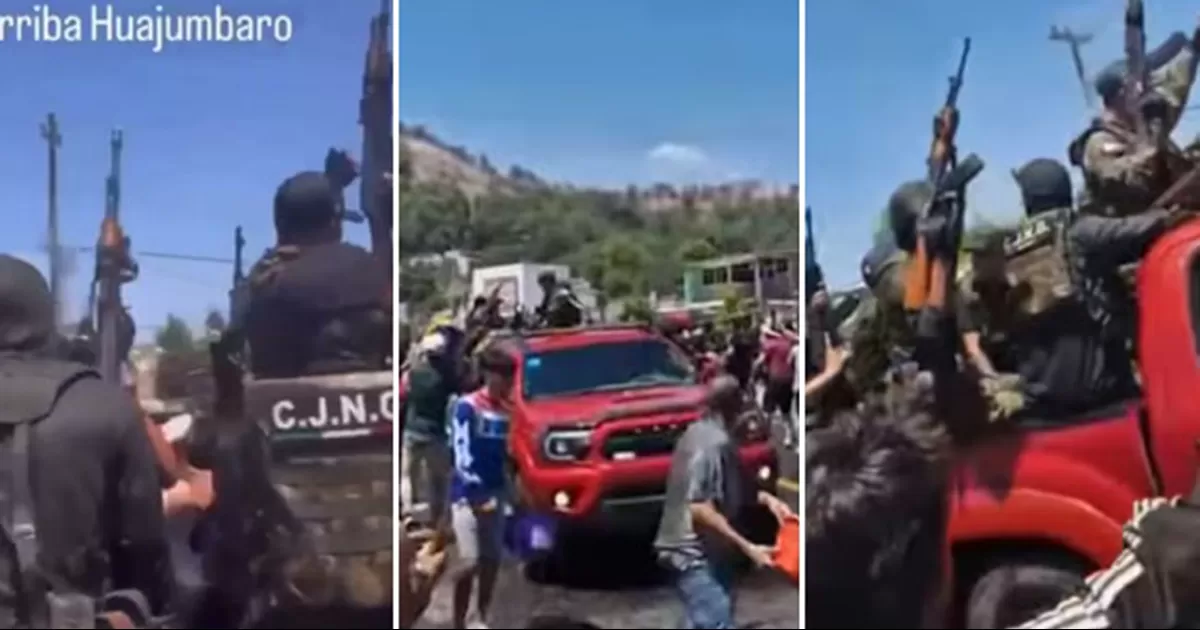 Sheinbaum dijo que se iniciÃ³ investigaciÃ³n por desfile en que se vitoreÃ³ a convoy de CJNG en Ciudad Hidalgo, MichoacÃ¡n, el SÃ¡bado de Gloria.